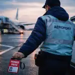 Permis piste agent aéroport badge