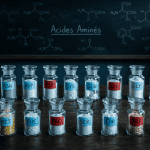 20 acides amines tableau flacons et codes