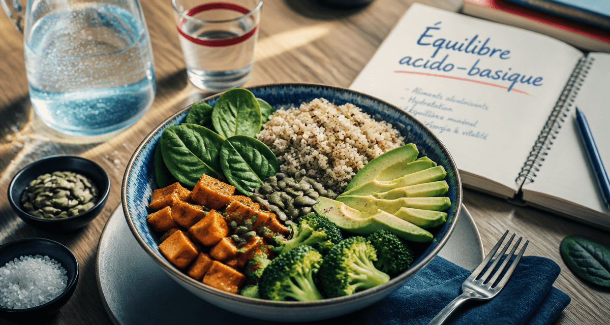 aliment acide ou basique sur table Buddha Bowl santé