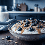 fromage blanc protéiné avec toppings