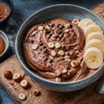 glace healthy choco-noisette maison en bol