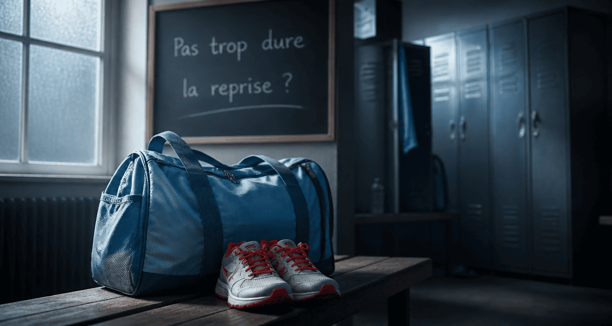 pas trop dure la reprise image sport vestiaire