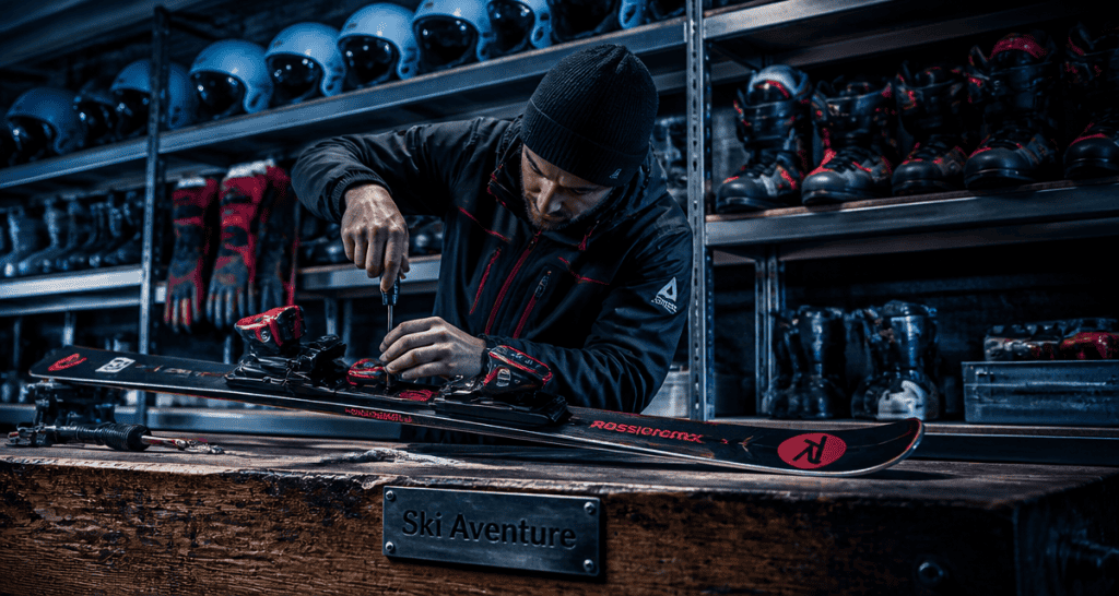 ski aventure atelier matériel ski professionnel