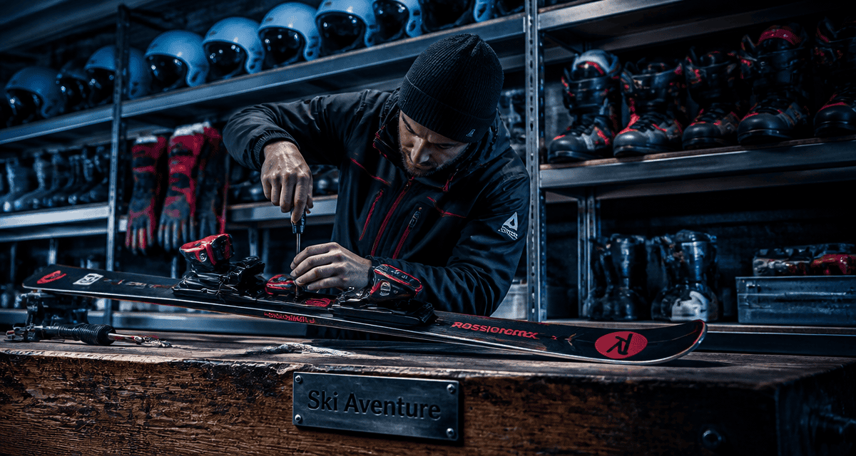 ski aventure atelier matériel ski professionnel