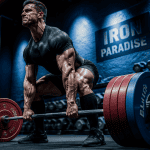 souleve de terre muscle athlète salle