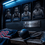 Sportif en G vestiaire et équipements