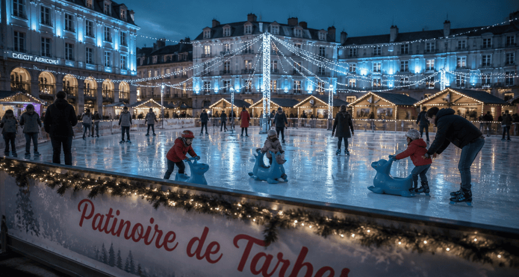 tarbes patinoire enfants sur glace place jean jaurès