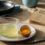 Calories blanc d oeuf : 17 kcal par blanc