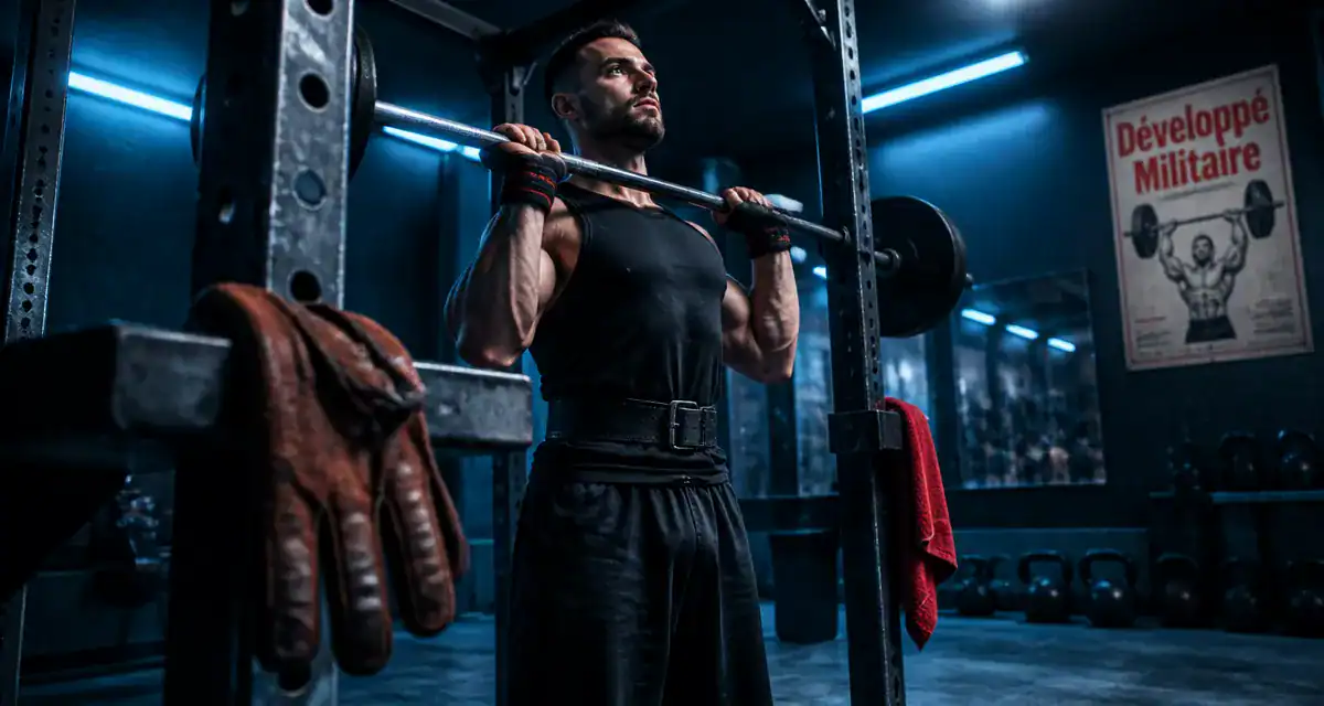 Developpe militaire : muscles sollicités et protection du dos