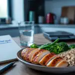 etre en deficit calorique assiette equilibree