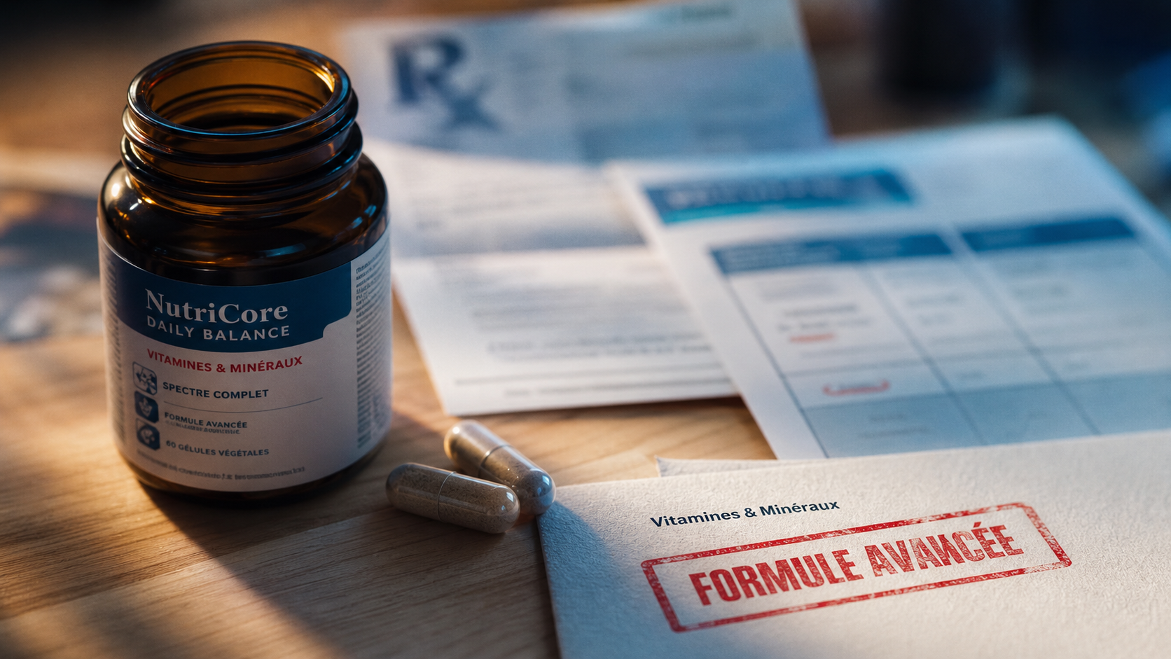 Les meilleurs complement multivitamines et mineraux, biodisponibilité : flacon, gélules, vitamines & minéraux