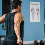Exercices pour muscle sous les bras : triceps et effet chauve-souris