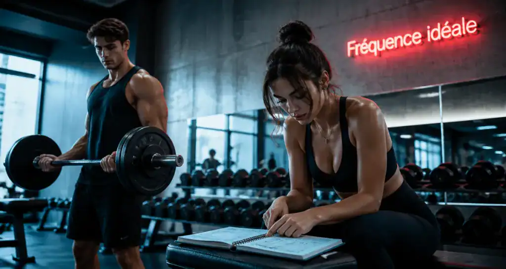 Musculation combien de fois par semaine homme et femme en salle