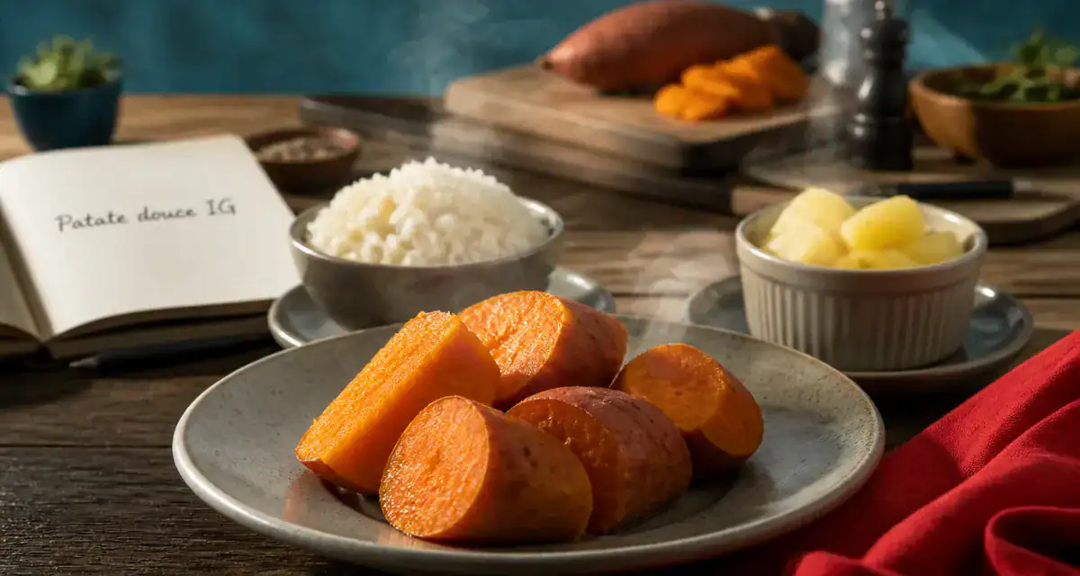 Patate douce musculation : IG bas, comparaison avec riz et pomme de terre