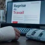 peut on travailler avec une fracture du scaphoïde main plâtrée au bureau