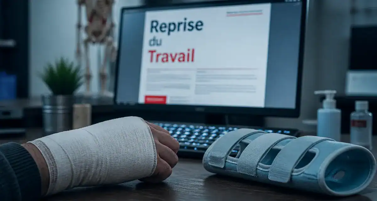 peut on travailler avec une fracture du scaphoïde main plâtrée au bureau