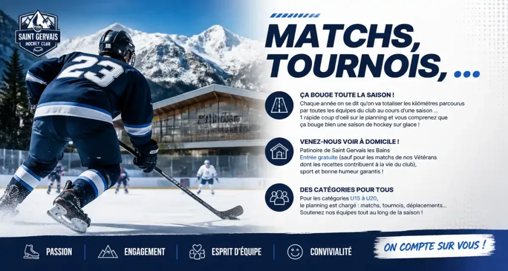 Matchs, Tournois, …