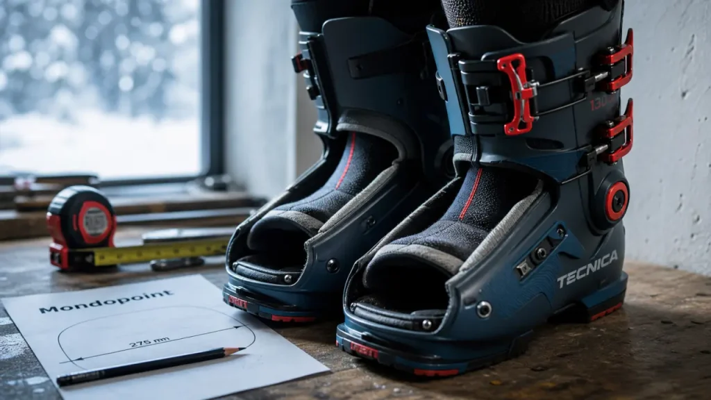 Chaussures de ski homme : flex, mondopoint et morphologie, la base d’un bon choix