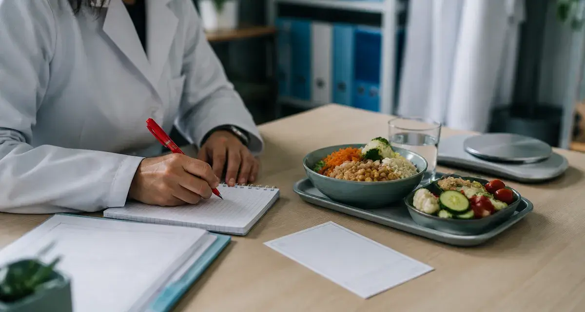 Différence dieteticien nutritionniste : ordonnance et repas équilibré