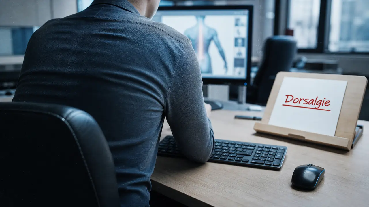 Douleur en haut du dos au travail : omoplates et posture