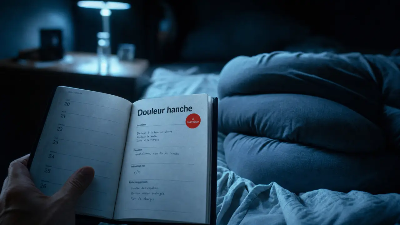 Douleur hanche la nuit : reconnaître aine, côté ou jambe