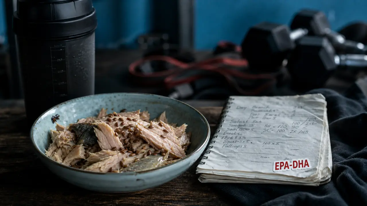 Musculation omega 3 : flocons de poisson gras, récupération et dosage
