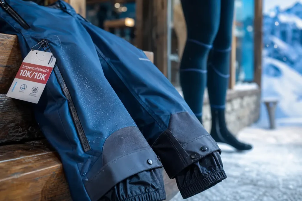 Pantalon femme ski 10K/10K : imperméabilité, coupe et détails qui font la différence