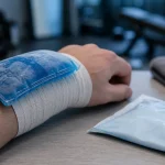 Poche de glace pour soulager : format et durée de la compresse froide