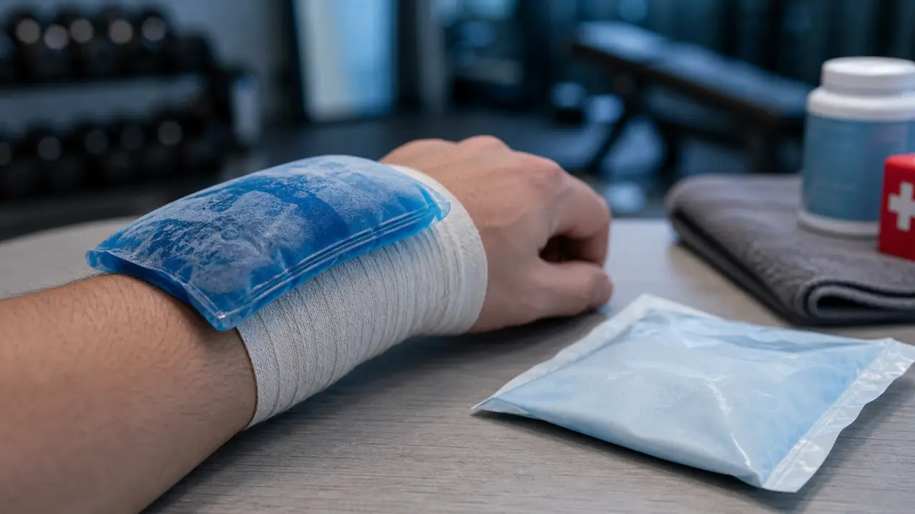 Poche de glace pour soulager : format et durée de la compresse froide