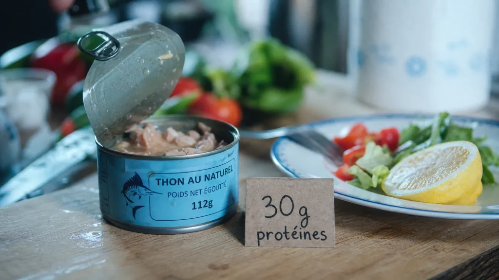 30 g de protéines pour 100 g de thon : calories, lipides et bons réflexes pour l’assiette