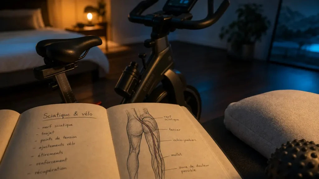 Sciatique et vélo : quand pédaler aide, quand il faut arrêter et comment régler sa position