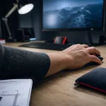 Tendinite bras droit : main et souris, douleur au bureau