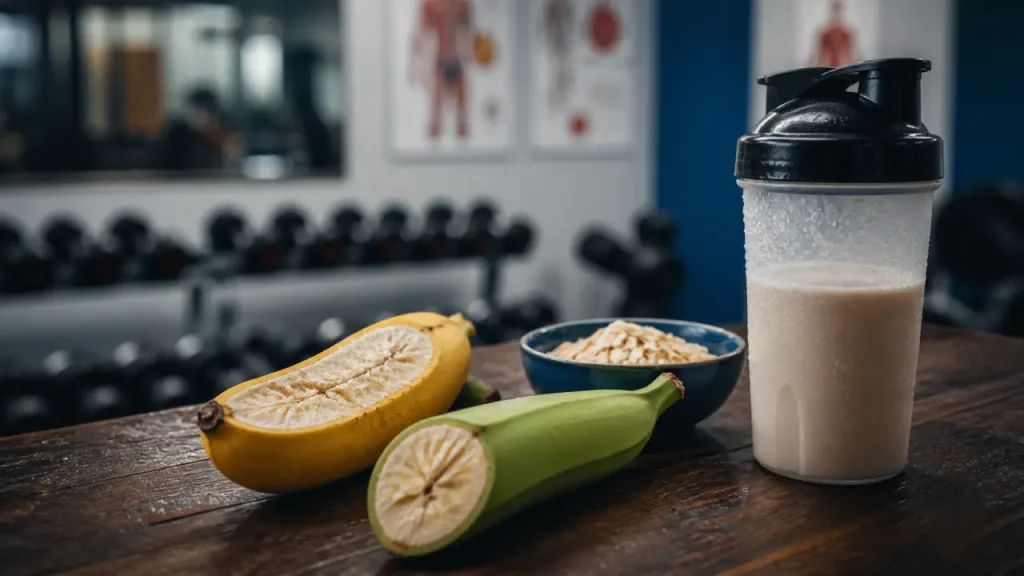 Banane et musculation : énergie, récupération et réalité sur la prise de gras