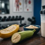 Banane musculation : banane, whey et énergie en salle de sport
