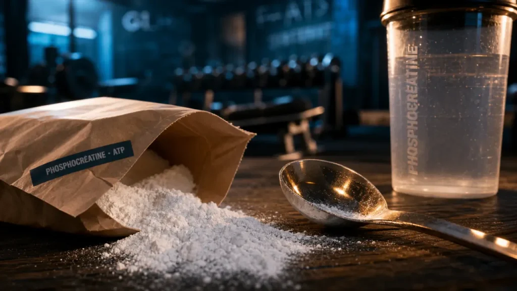 Créatine monohydrate : l’effet réel sur l’ATP, la force et la récupération