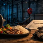 Prendre du muscle : repas et entraînement en salle