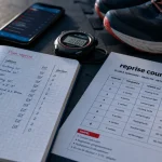 Programme reprise course à pied pdf : paliers après arrêt, tableau et chrono