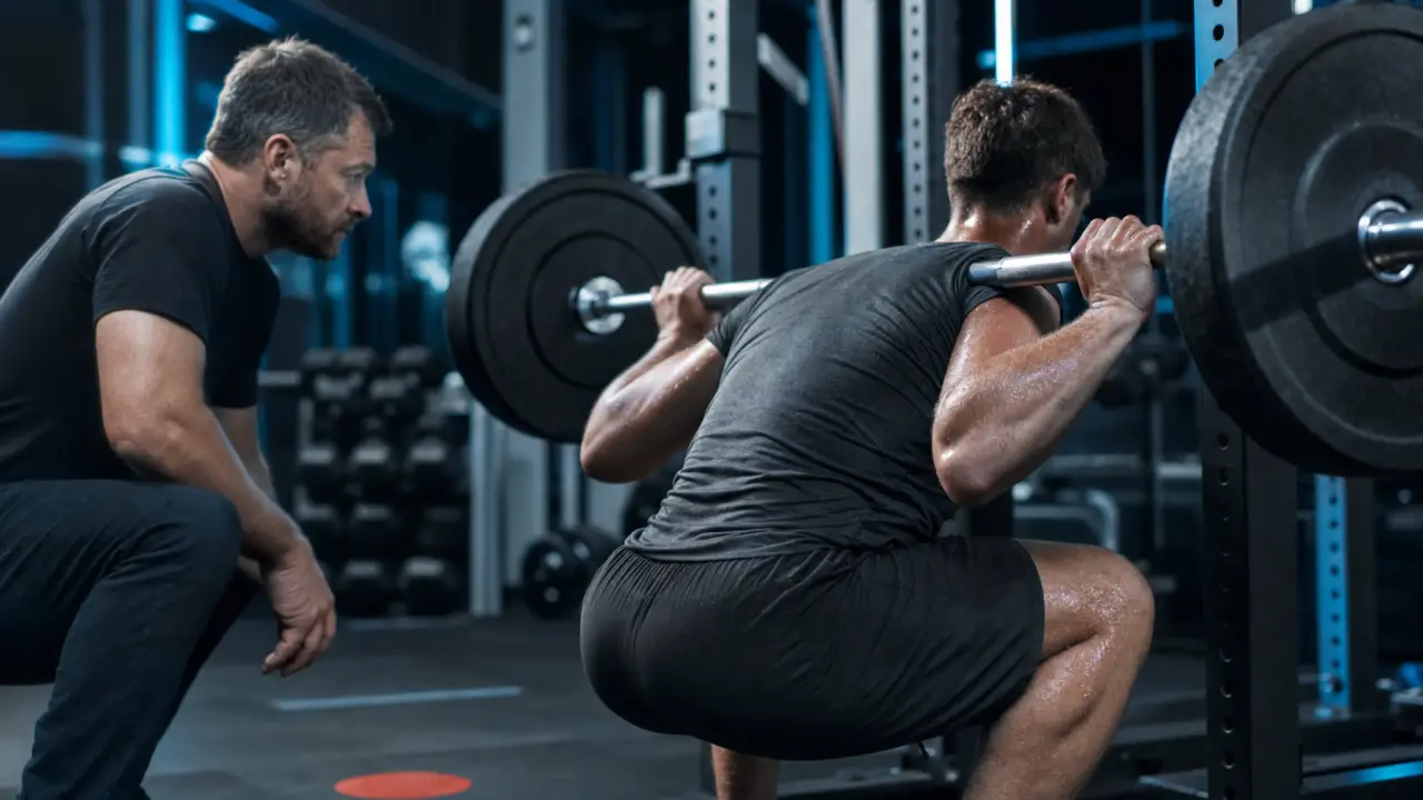 Squat muscle : quadriceps et fessiers en studio