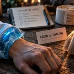 Chaud ou froid pour une tendinite : poche froide et compresse chaude