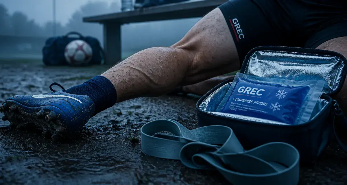 Muscle déchiré : test 48 heures avec compresse froide sur ischio-jambier