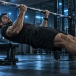 Traction musculation : prise et gainage en salle de sport