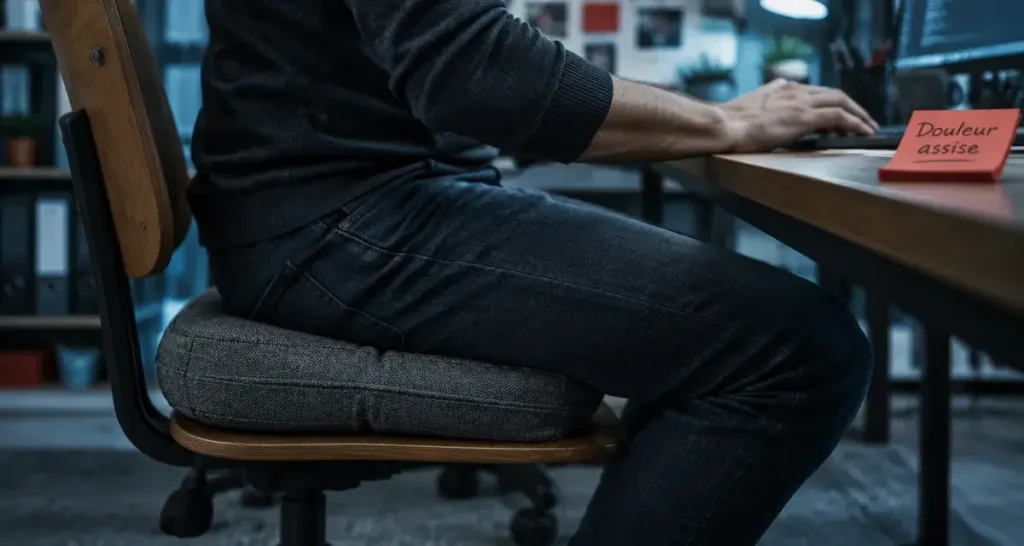 Douleur des fessiers assis : simple compression, piriforme ou sciatique ?