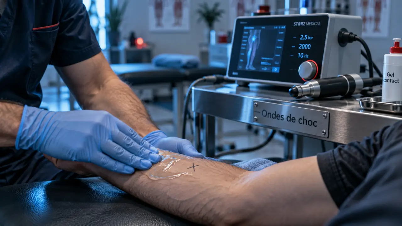 Ondes de choc et anti-inflammatoire en kinésithérapie : application sur avant-bras