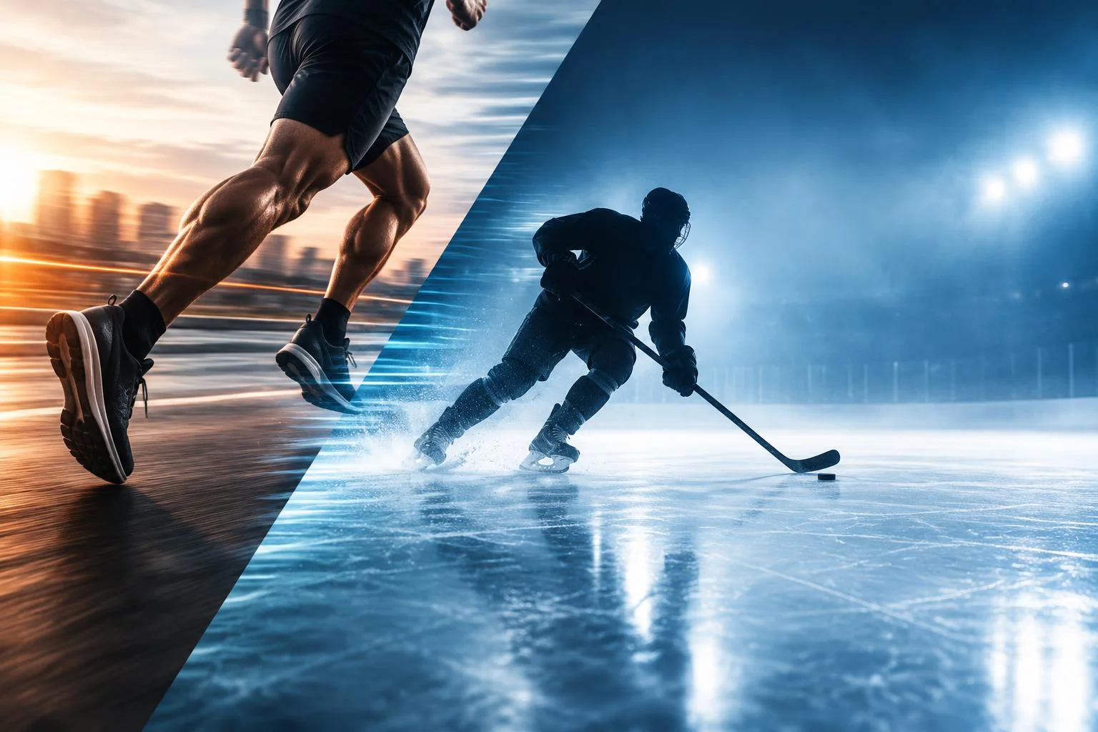 Running pour le hockey : 15 à 25 shifts à reproduire