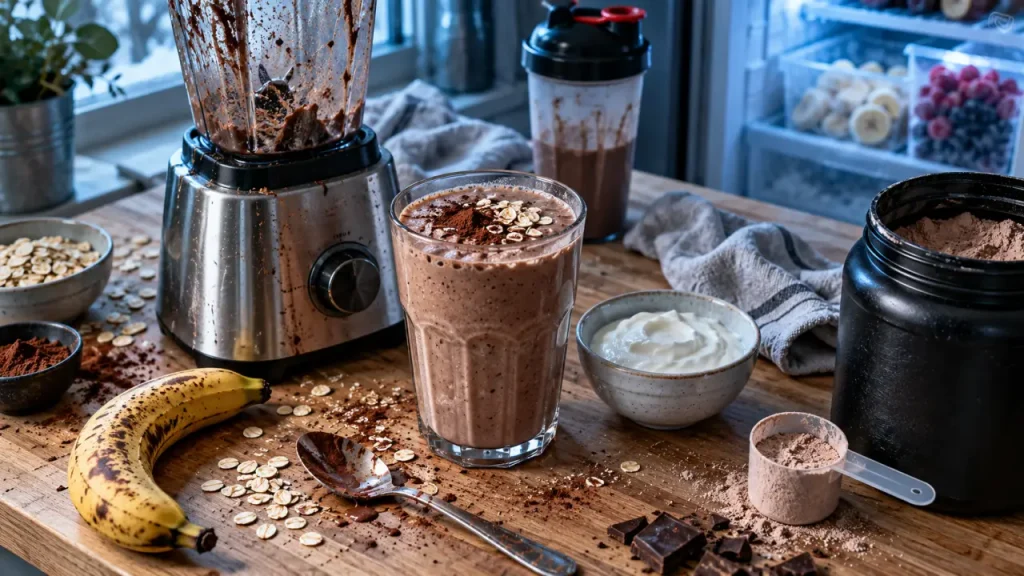 Smoothie protéiné pour le sport : 4 recettes, avec ou sans whey